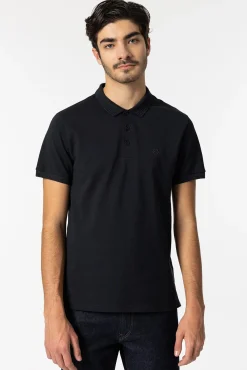 Tiffosi Polo Pique Navy Outlet