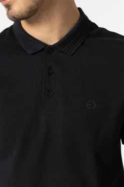 Tiffosi Polo Pique Navy Outlet