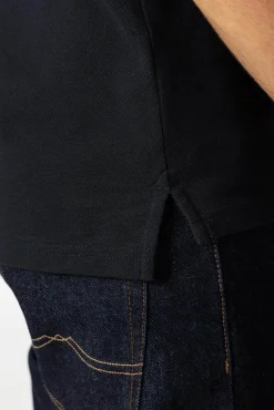 Tiffosi Polo Pique Navy Outlet