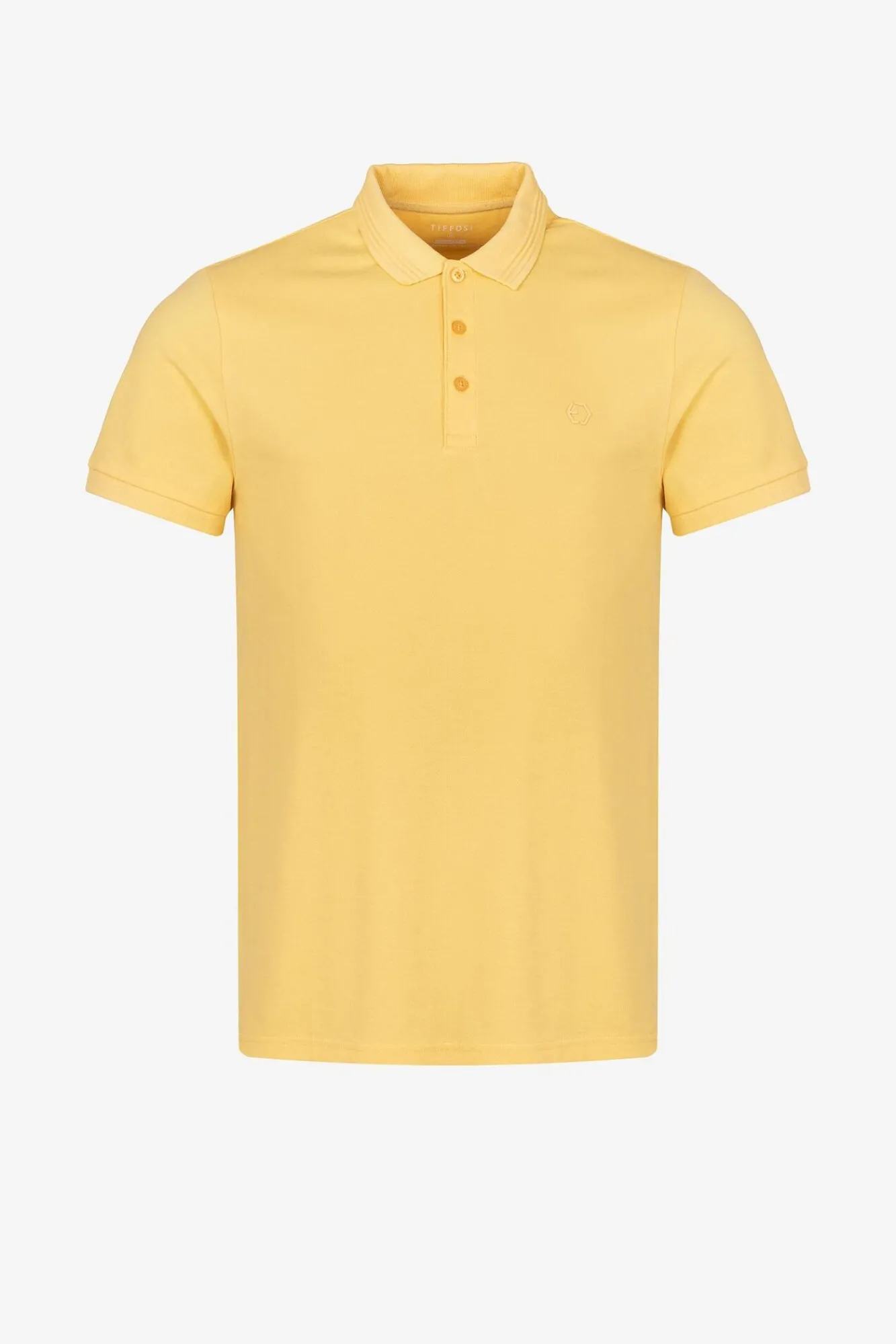 Tiffosi Polo Pique Amarillo