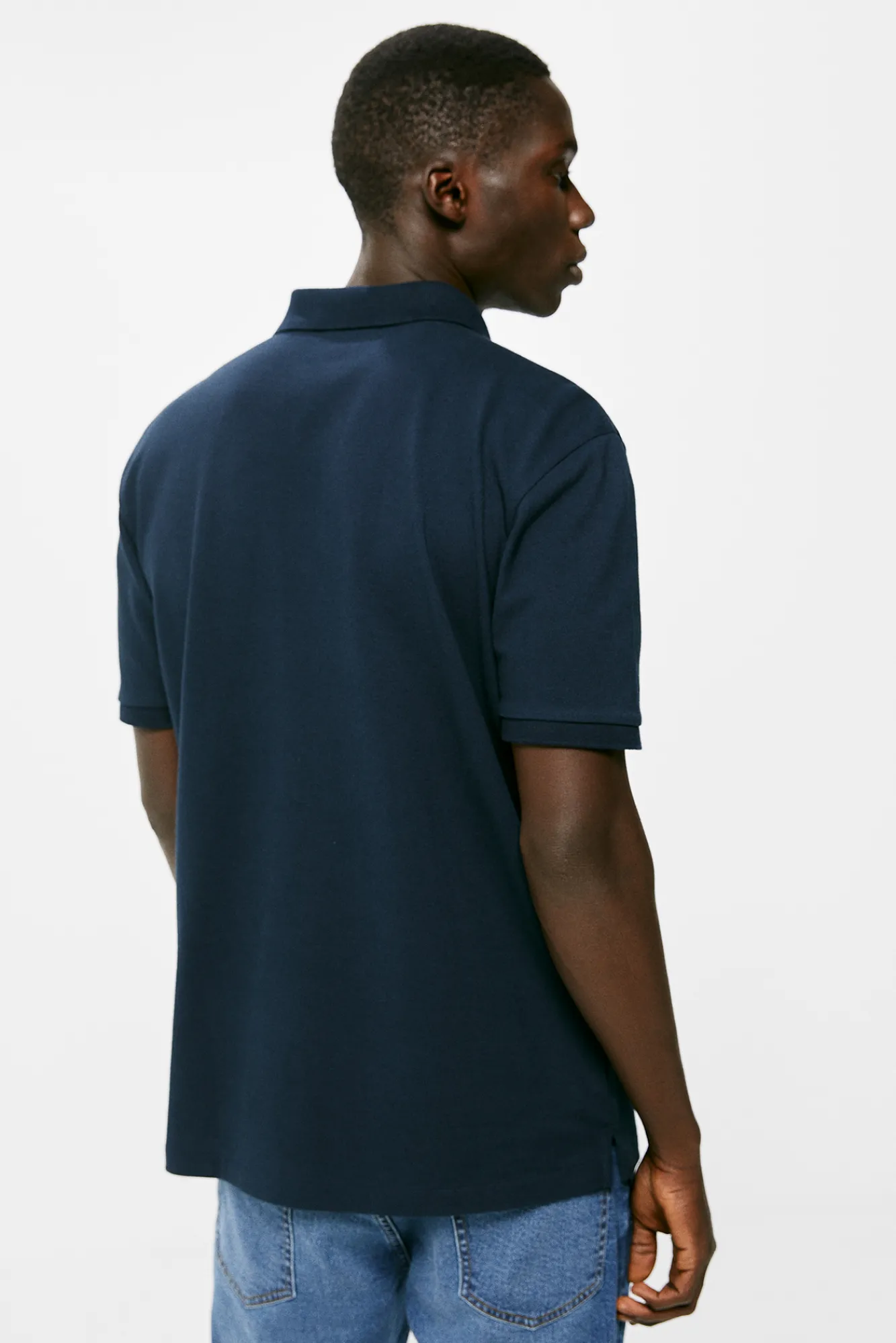 * Polo Pique Basico Navy Online
