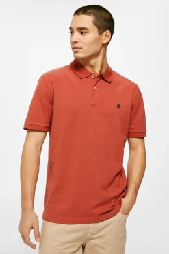 * Polo Pique Basico Naranja Best