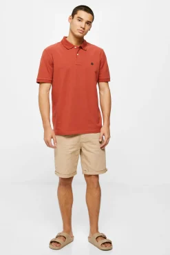 * Polo Pique Basico Naranja Best