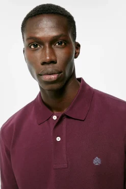 * Polo Pique Basico Granate New