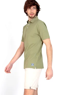 Brave Soul Polo Pique De Manga Corta. Verde Sale
