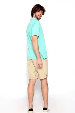 Brave Soul Polo Pique De Manga Corta. Azul Outlet