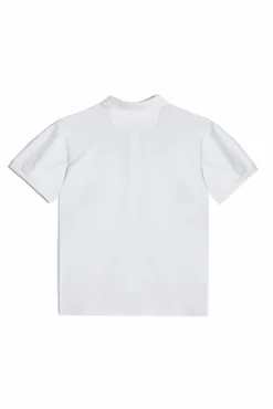 Ooto Polo Pique Lavado Bordado Avion Blanco New
