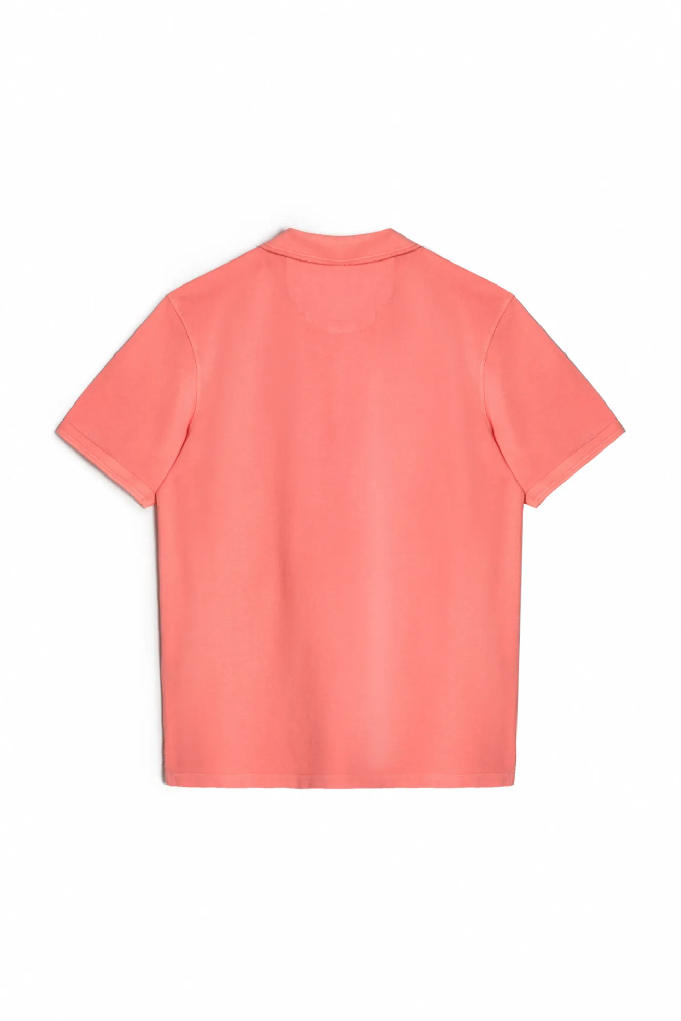 Ooto Polo Pique Lavado Bordado Avion Coral New