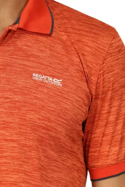 Regatta Polo Remex Ii Naranja Clearance