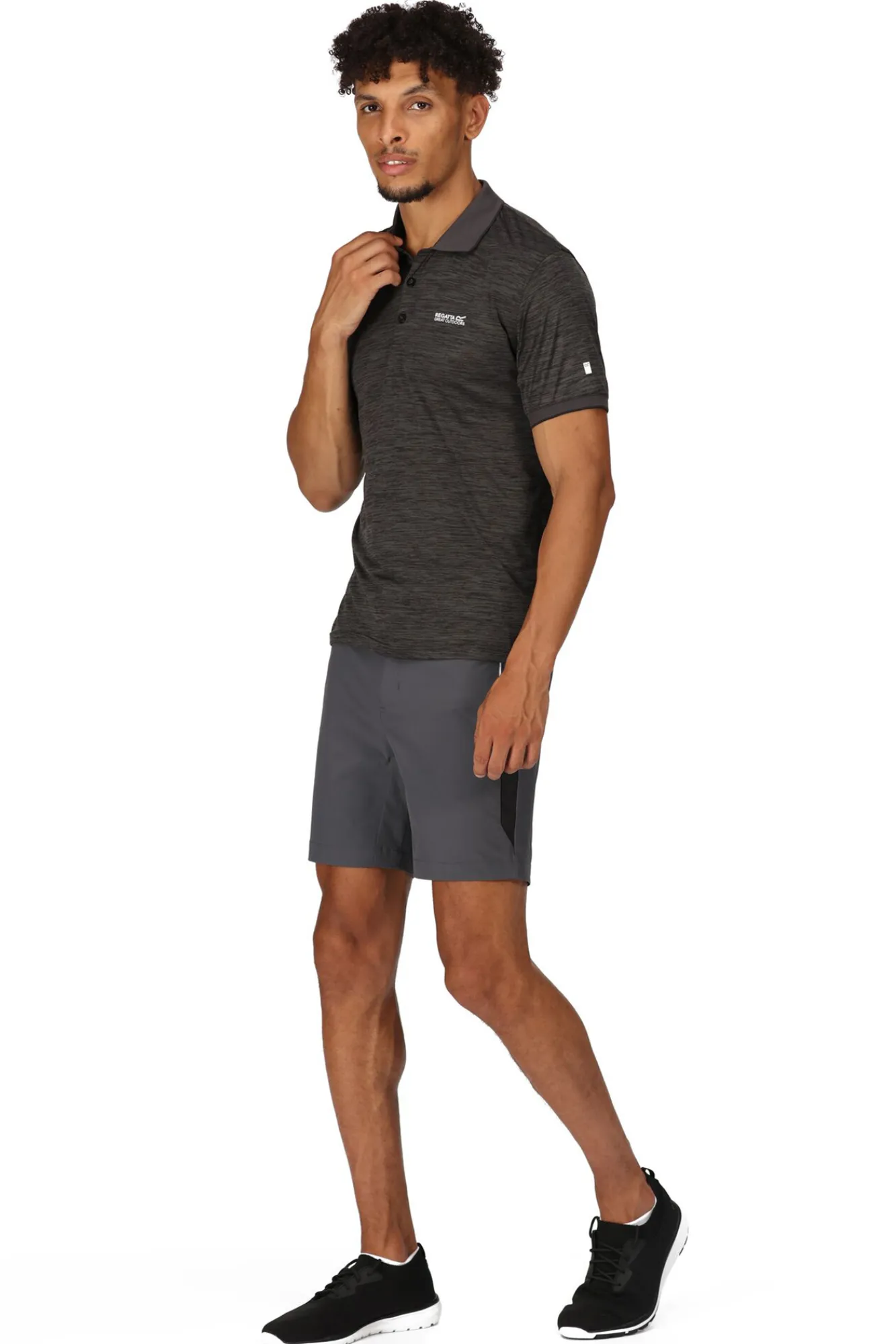 Regatta Polo Remex Ii Gris Oscuro Clearance