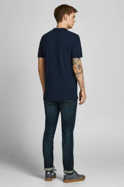 Jack & Jones Polo Slim Fit Navy Outlet