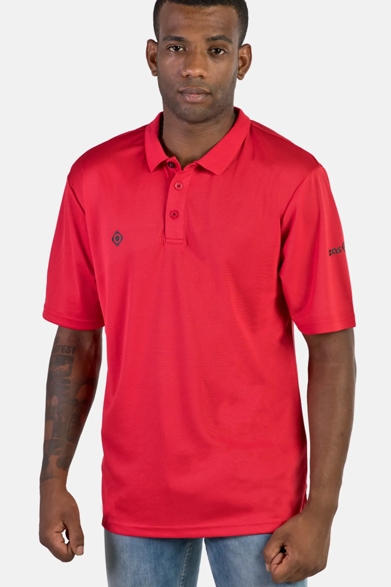 Izas Polo Tecnico De Manga Corta Rojo Online