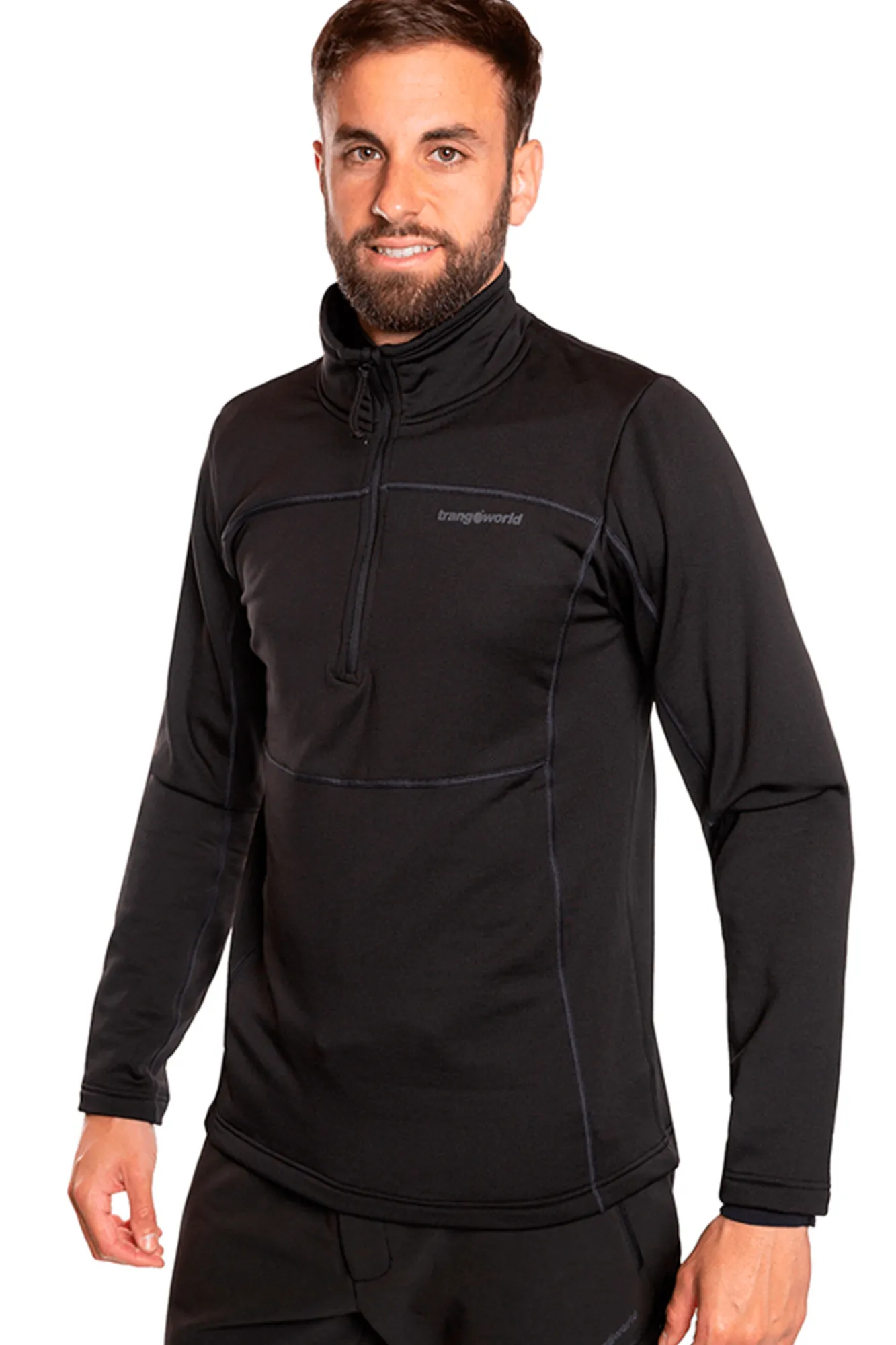 Trangoworld Pullover Drammen Negro Hot