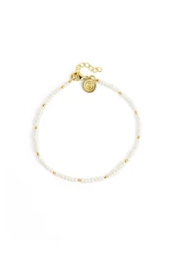 Singularu Pulsera Pearls Dots Oro Amarillo Sale