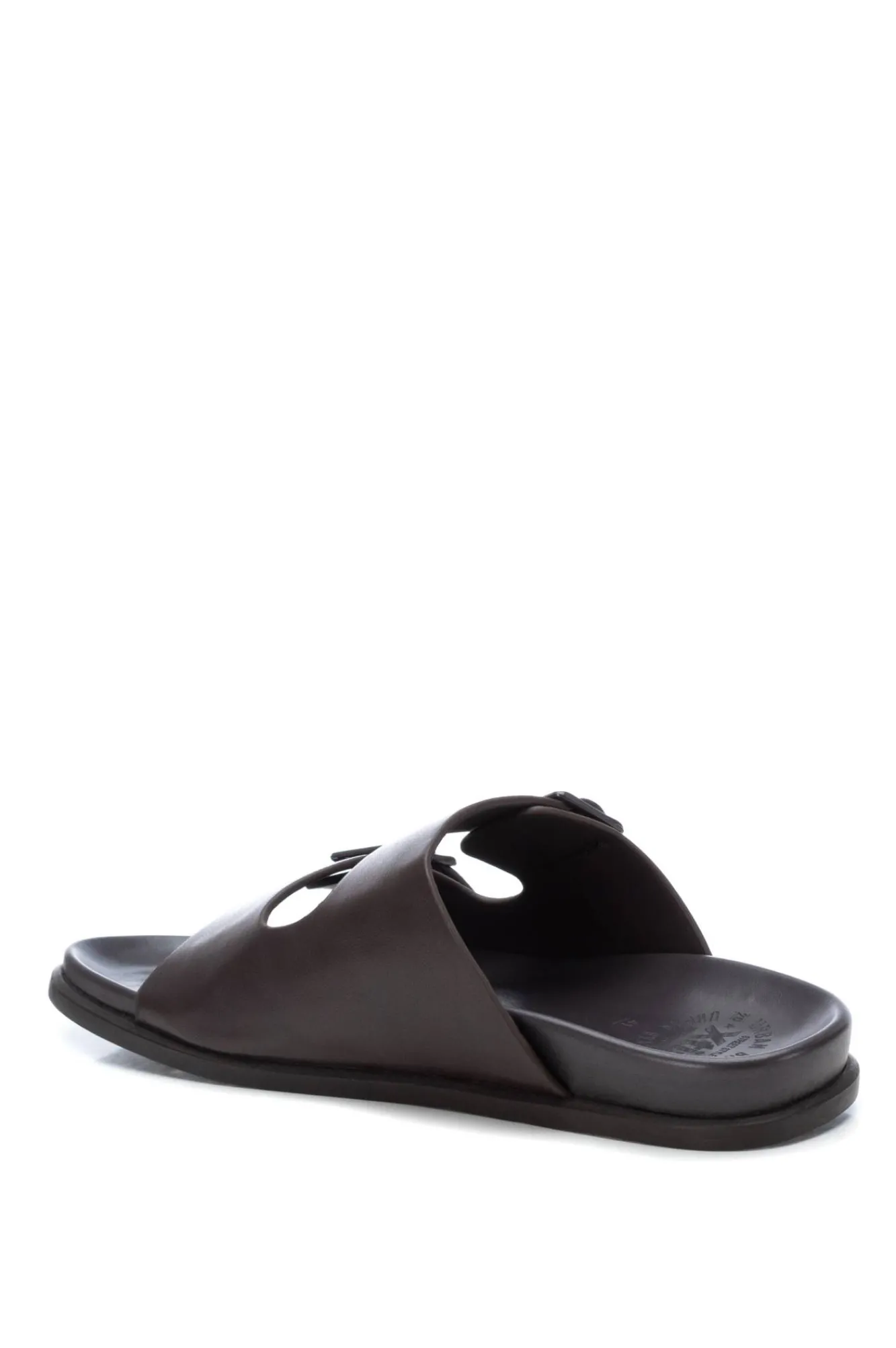 Xti Sandalia De Hombre, Marron Oscuro Online