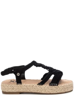 Xti Sandalia De Mujer, Negro Clearance