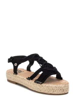 Xti Sandalia De Mujer, Negro Clearance