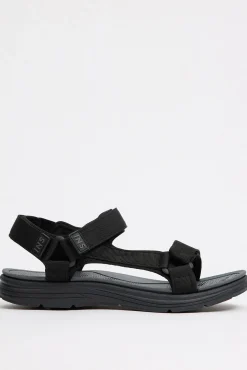 Inside Sandalia Deportiva Nylon Negra Negro