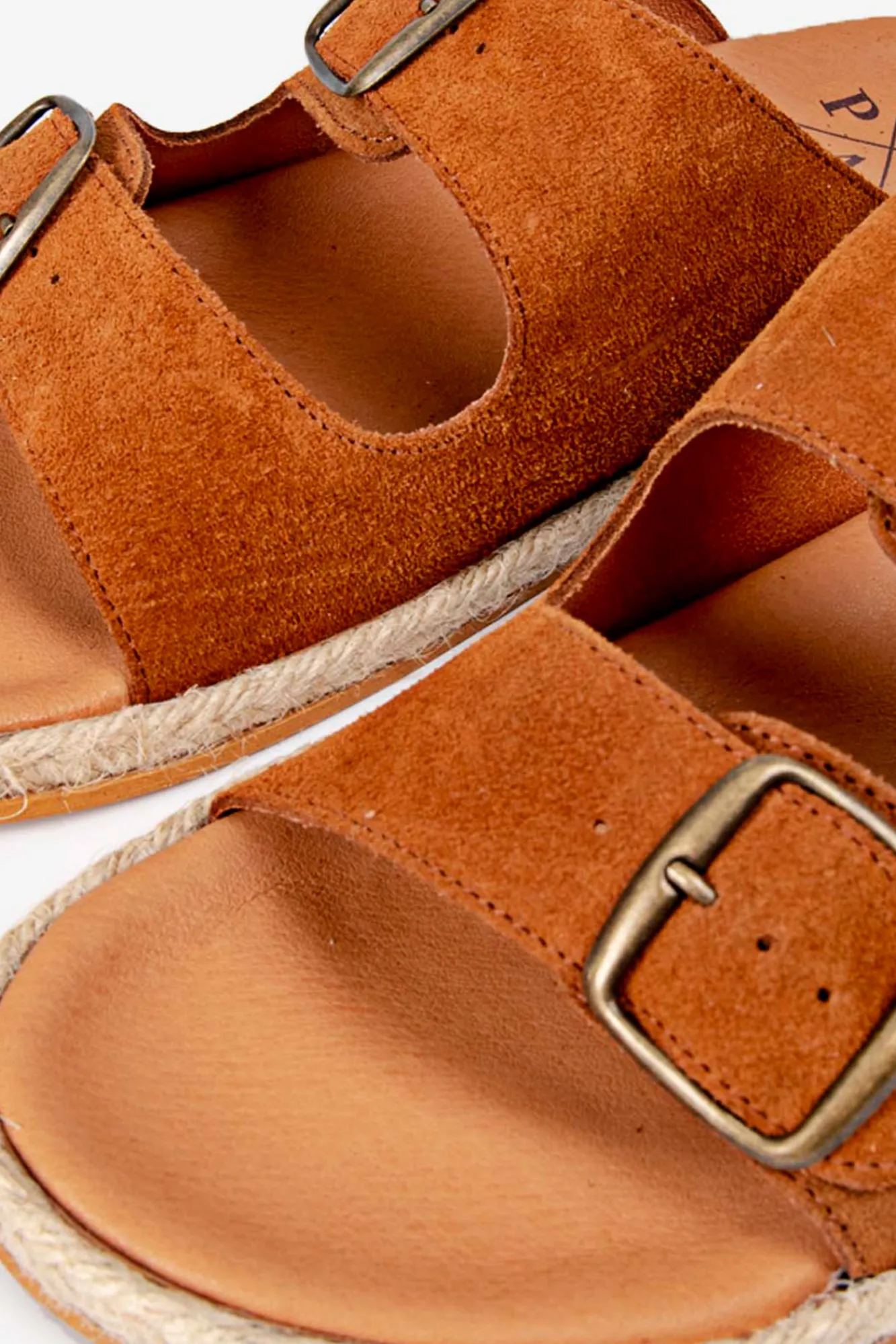 Popa Sandalia Icacos Serraje Cuero Marron Outlet