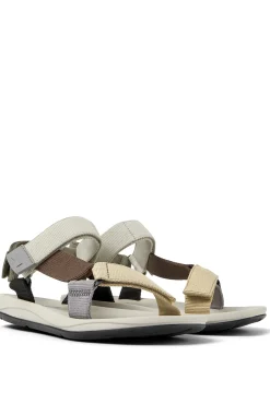 Camper Sandalia Negra Para Hombre. Multicolor New
