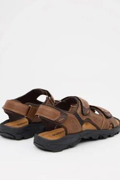 Inside Sandalia Velcro Cangrejera Spo Marron Medio Hot