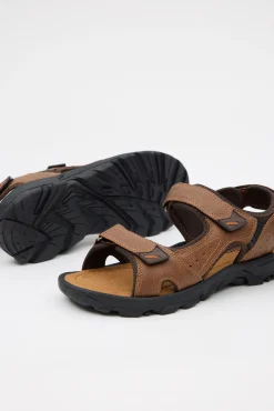 Inside Sandalia Velcro Cangrejera Spo Marron Medio Hot