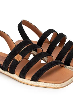 Popa Sandalias Itamut Serraje Negro New