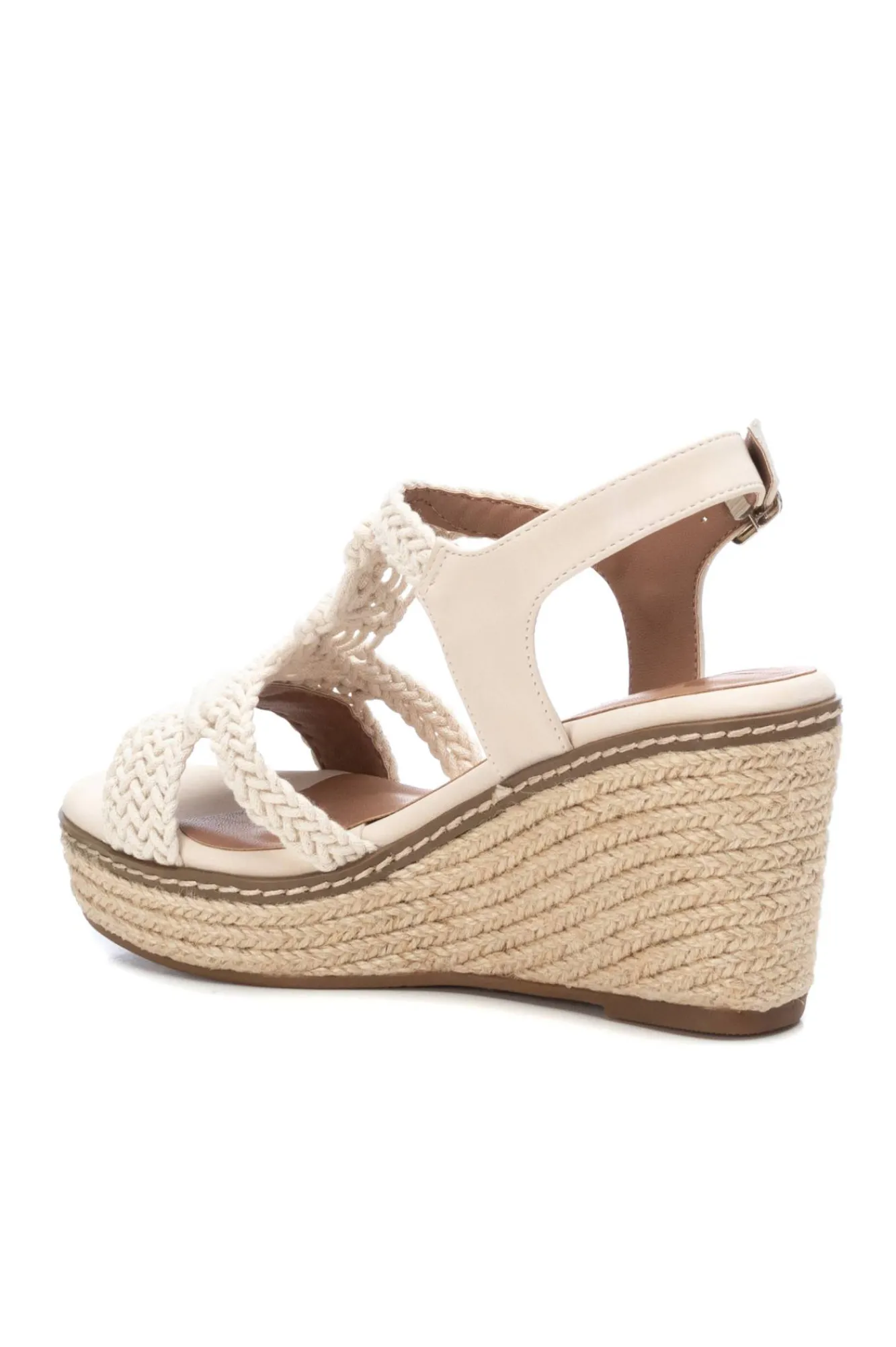 Xti Sandalias Macrame Con Cuna Marfil Discount