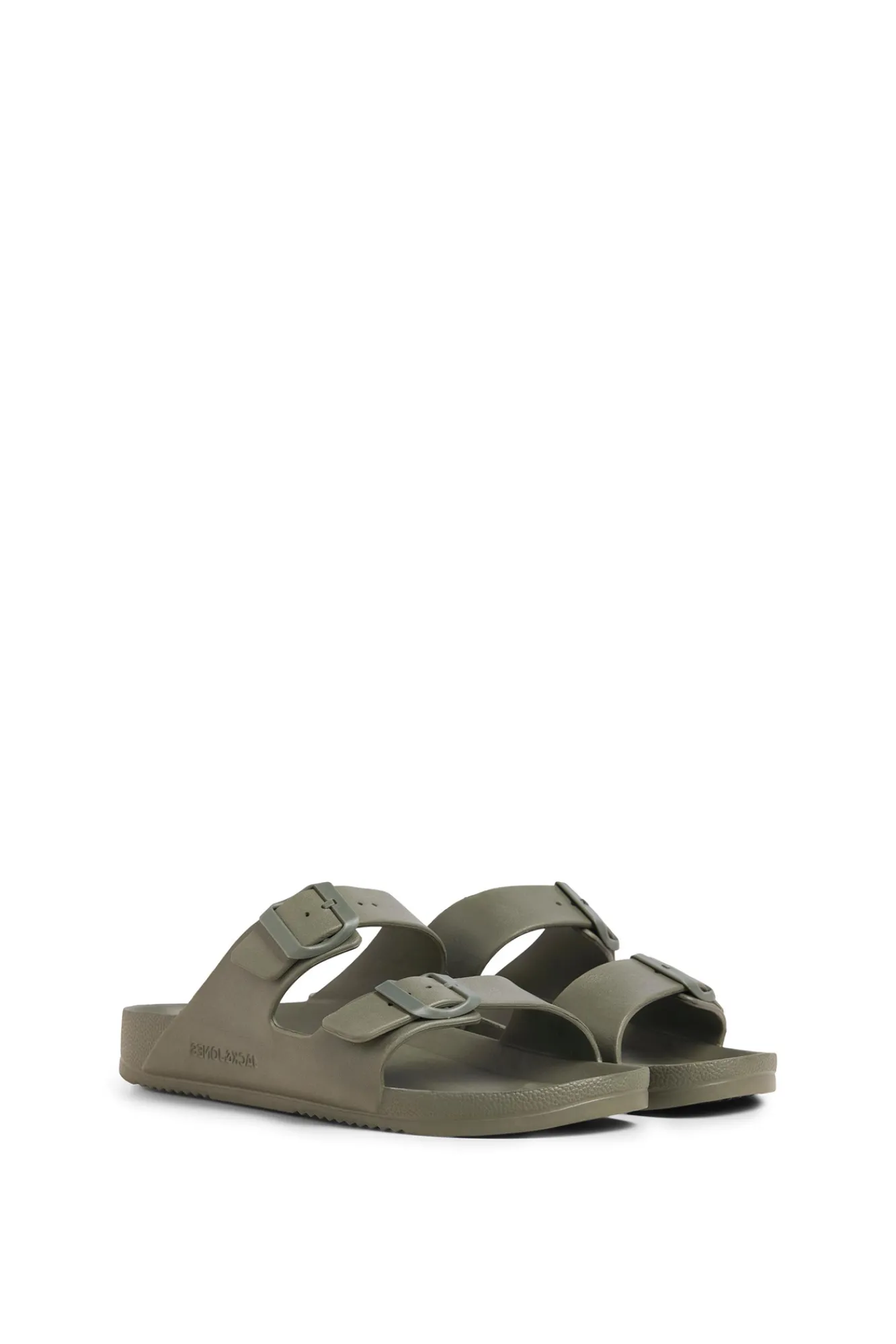 Jack & Jones Sandalias Slip On Monocolor Verde Best