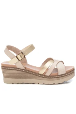 Xti Sandalias Tiras Cruzadas Marfil Clearance