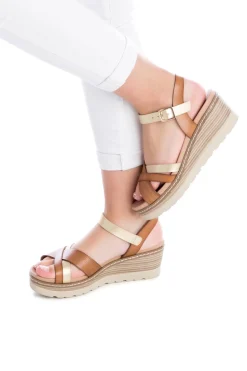 Xti Sandalias Tiras Cruzadas Marron Discount