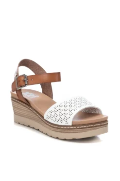 Xti Sandalias Troqueladas Con Cuna Blanco Hot