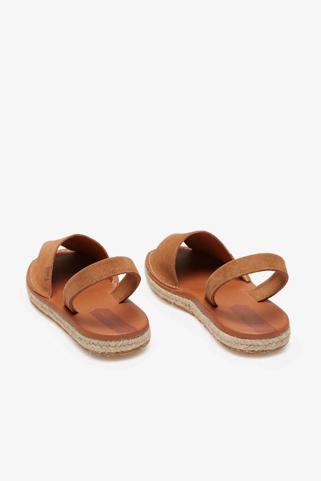 Popa Sandalias Vila Serraje Cuero Marron Oscuro Hot