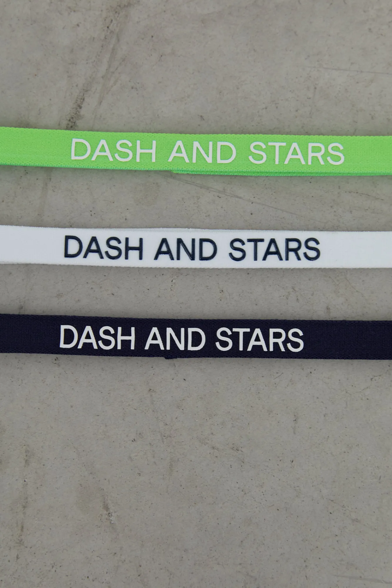 Dash and Stars Set 3 Diademas Elasticas Estampado Outlet