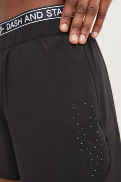 Dash and Stars Short Malla Negro Discount
