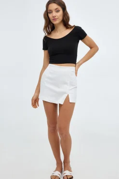 Inside Skort Colores Blanco Online