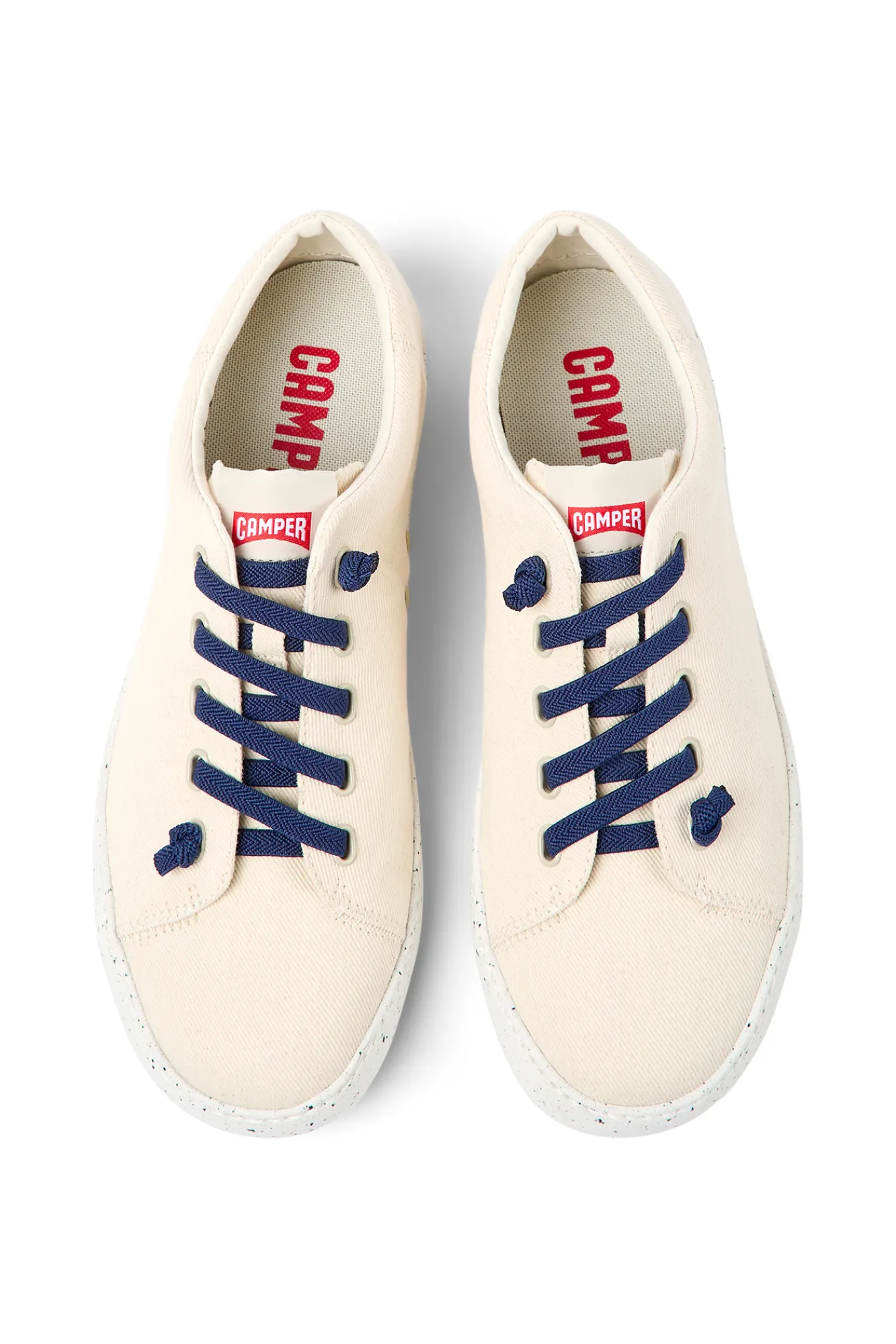 Camper Sneakers De Tejido Para Hombre. Beige