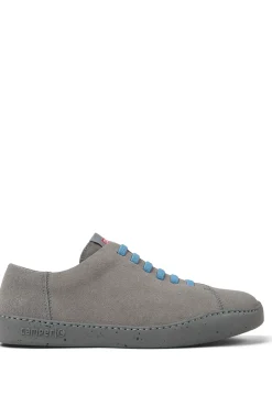 Camper Sneakers Grises De Nobuk Para Hombre. Gris Medio Outlet