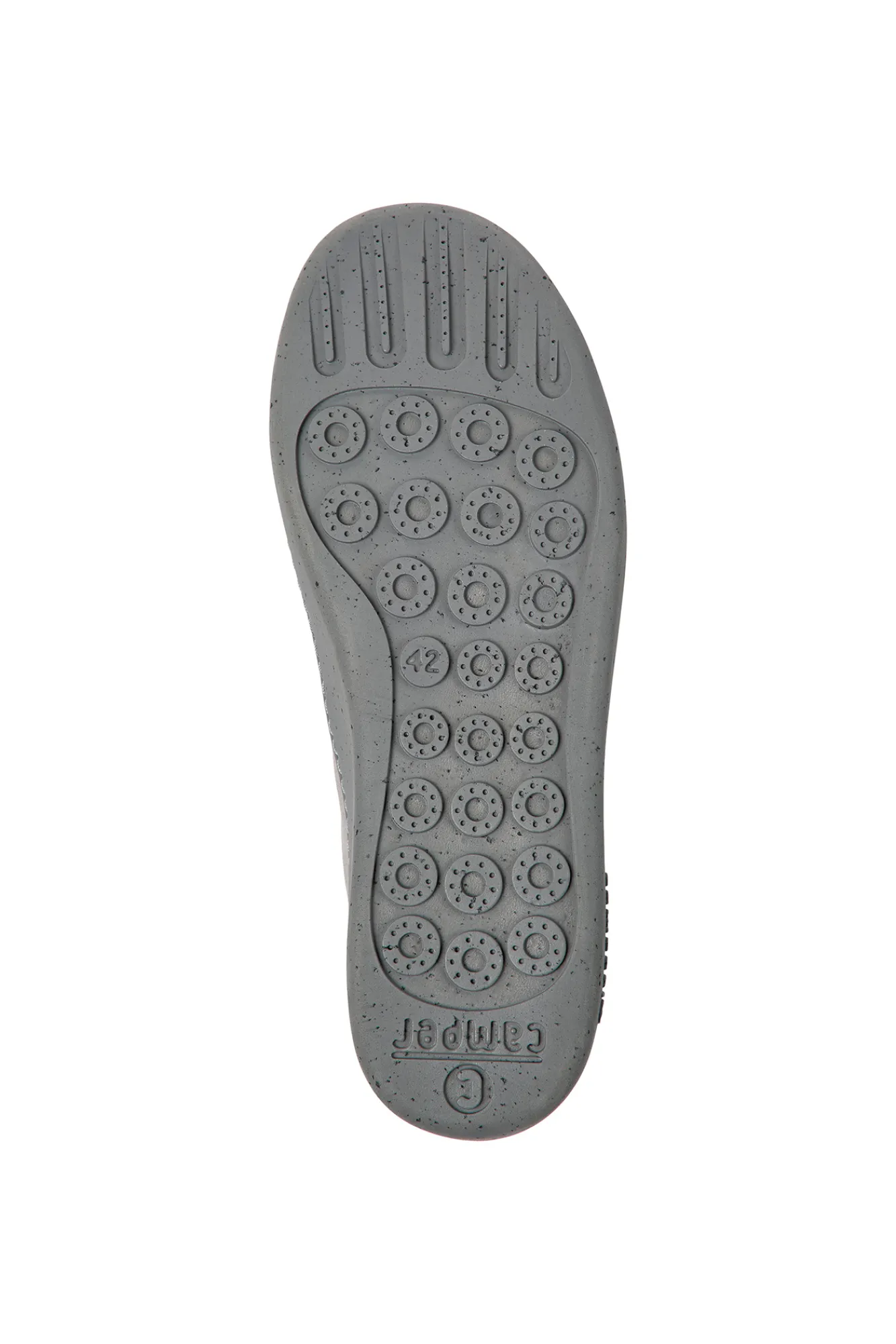 Camper Sneakers Grises De Nobuk Para Hombre. Gris Medio Outlet
