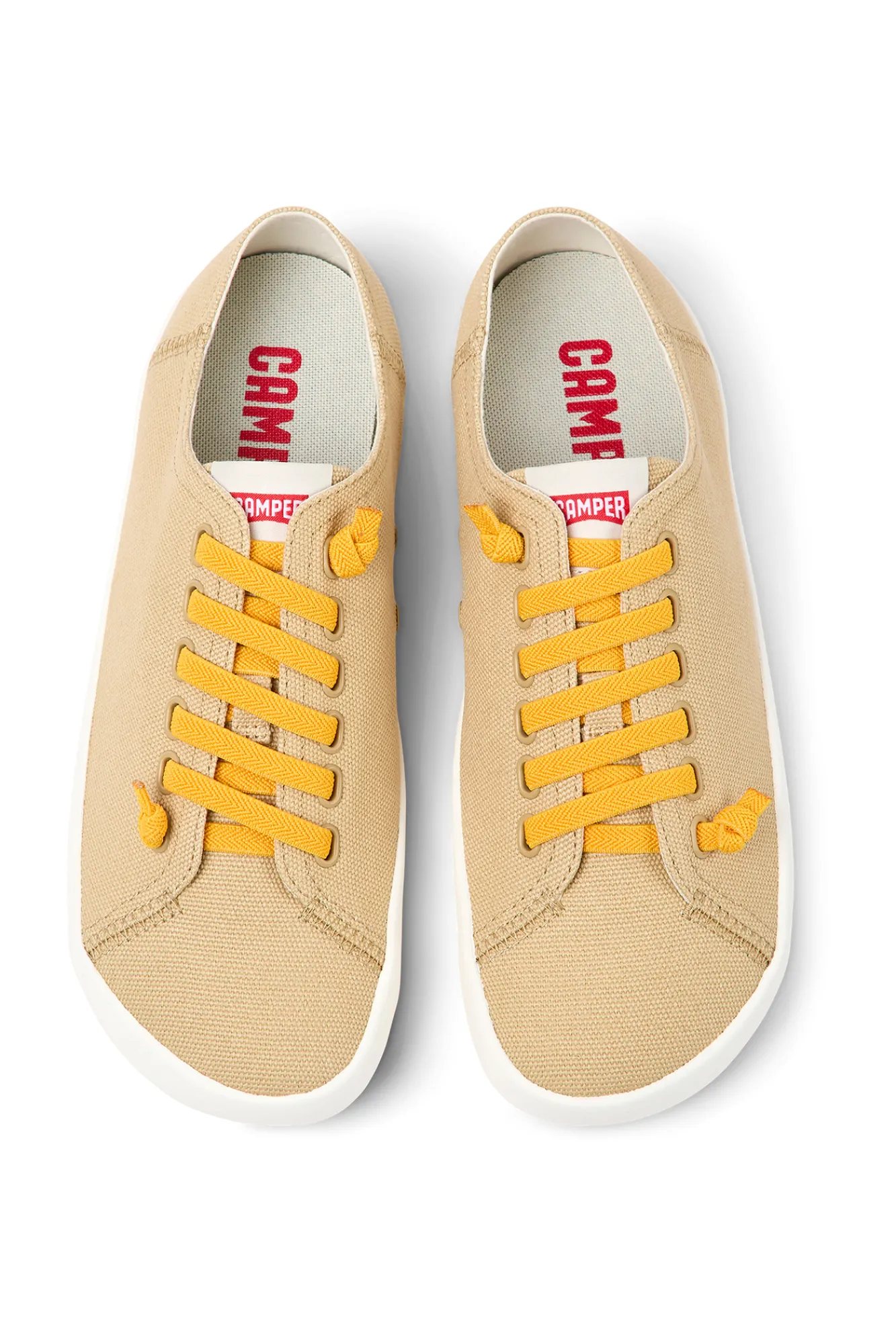 Camper Sneakers Grises De Tejido Para Hombre. Beige Sale