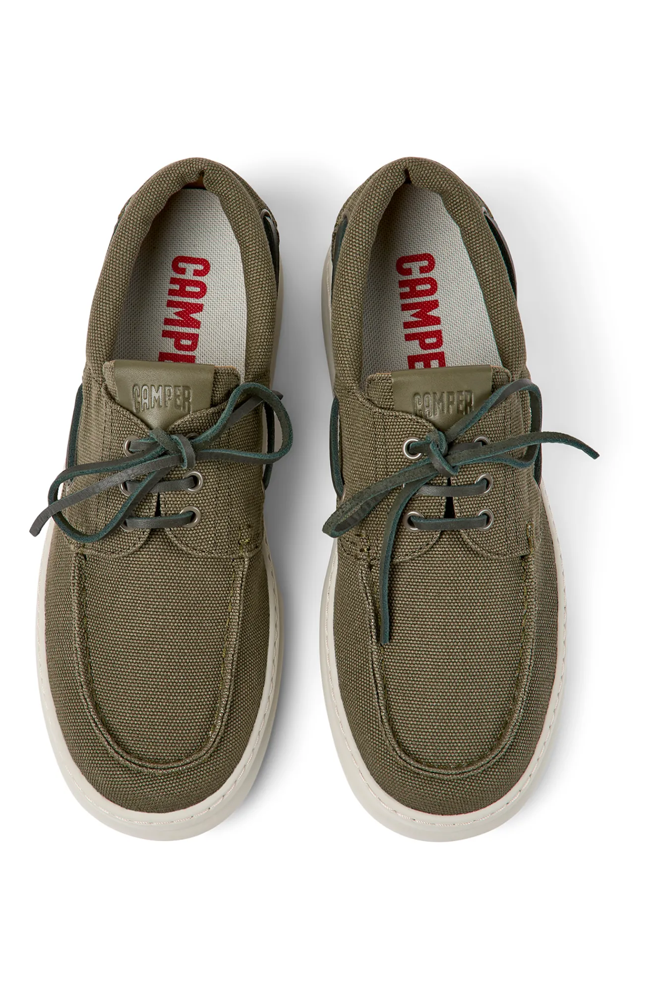 Camper Sneakerss De Tejido Para Hombre. Verde Hot