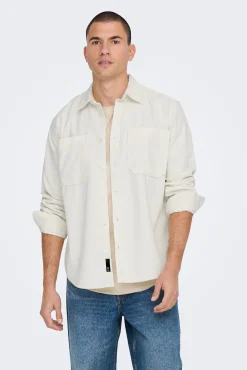 Only & Sons Sobrecamisa Blanco New