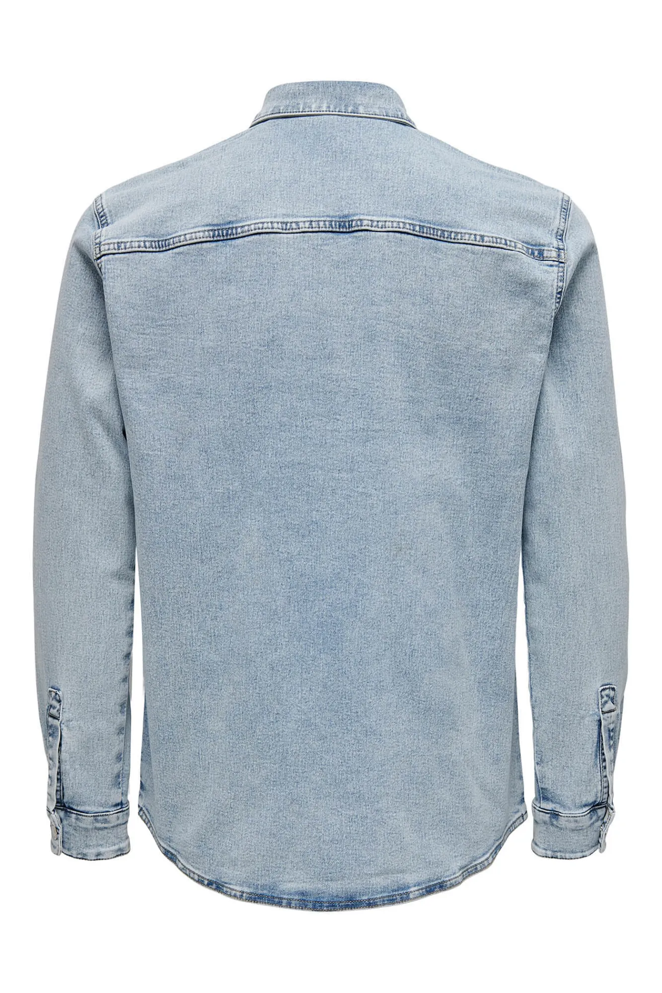 Only & Sons Sobrecamisa Azul Claro Best