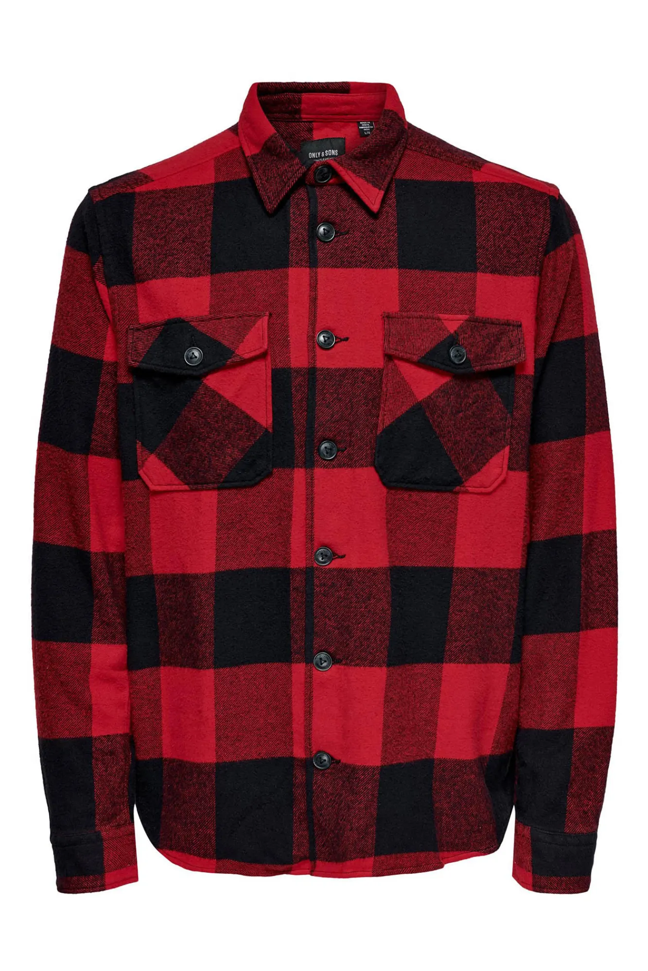 Only & Sons Sobrecamisa Rojo Sale