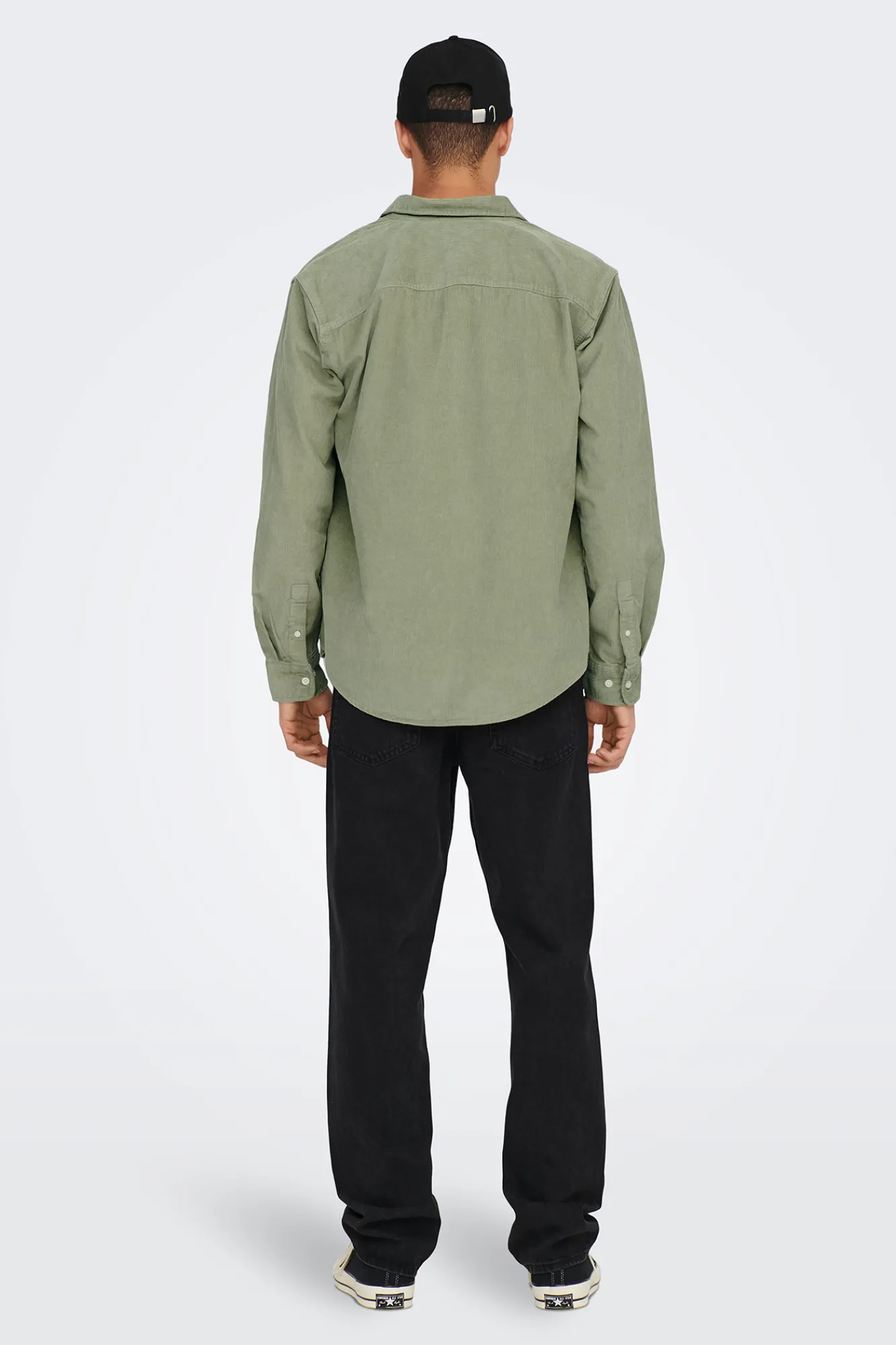 Only & Sons Sobrecamisa Verde Clearance