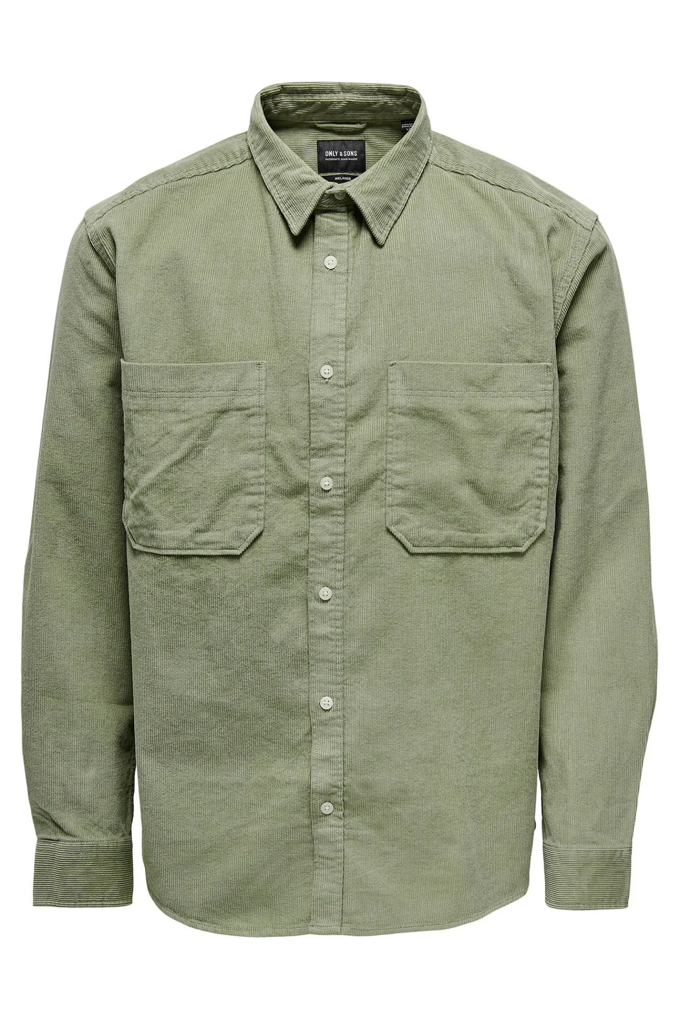 Only & Sons Sobrecamisa Verde Clearance