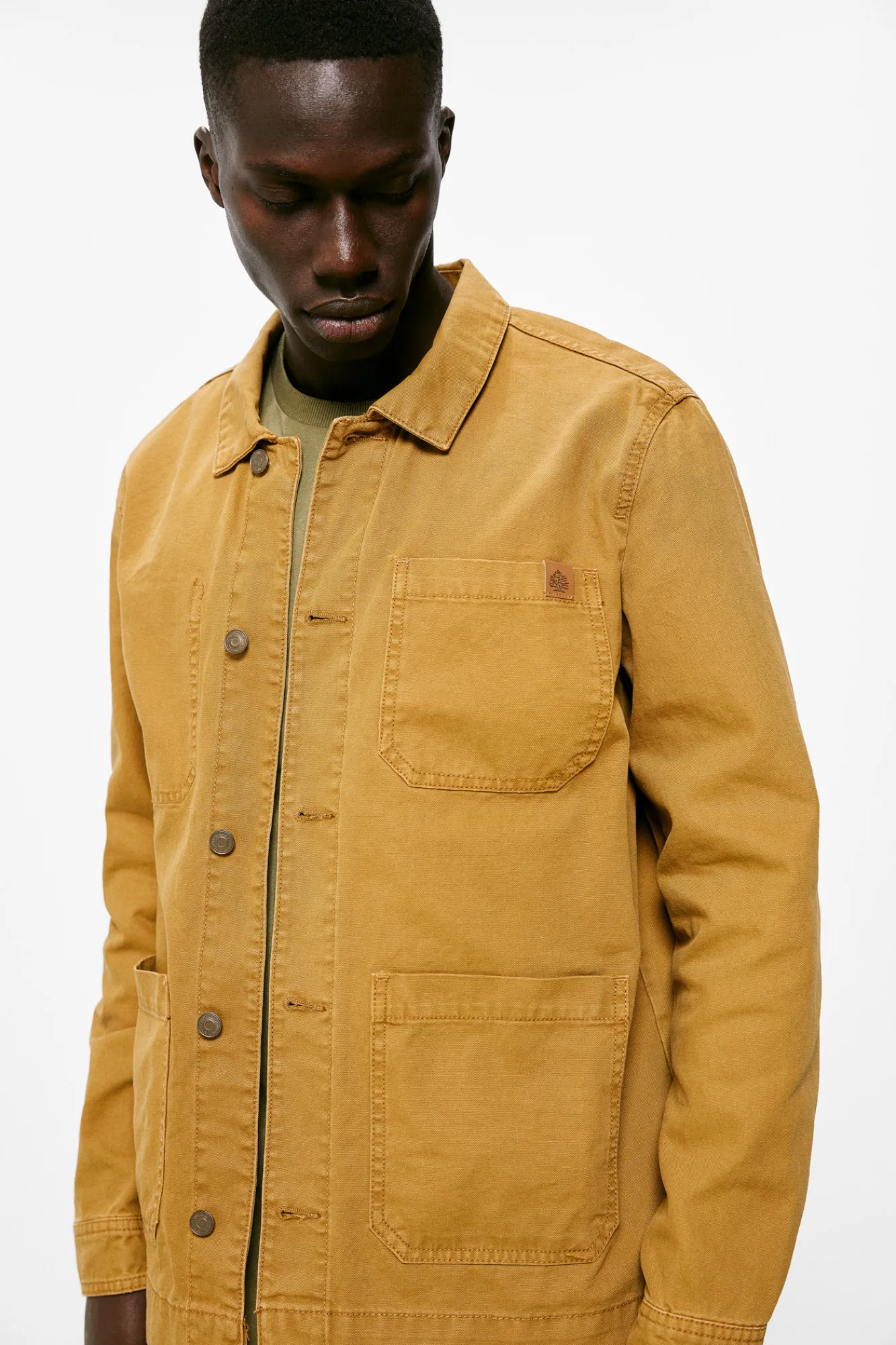 * Sobrecamisa Algodon Dorado