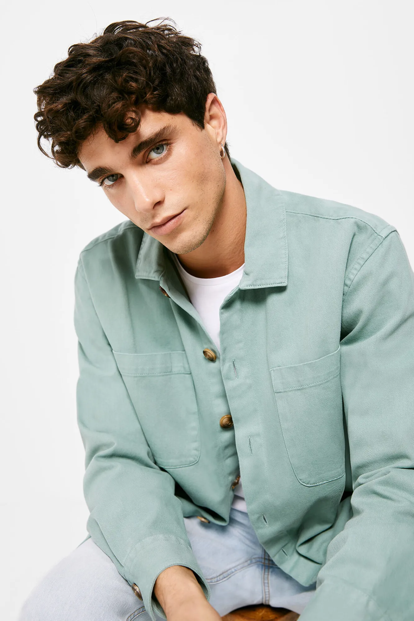 * Sobrecamisa Color Verde Best