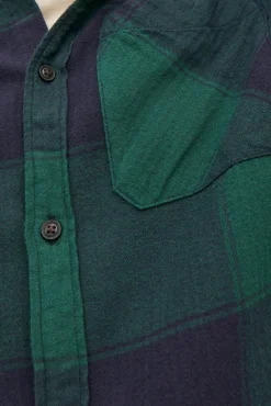 Jack & Jones Sobrecamisa Cuadros Verde Discount