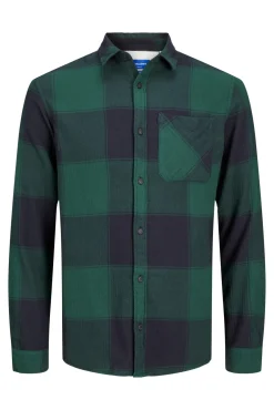 Jack & Jones Sobrecamisa Cuadros Verde Discount